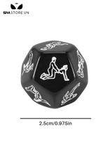 SMT727 - Sex dice xúc sắc tình yêu làm bằng nhựa dài 25mm