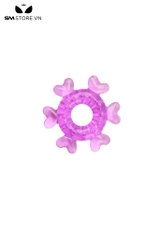 SMT2421 - Vòng đeo dương vật silicon hình trái tim dài 5.5cm