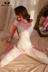 SMS686 - Đồ ngủ cosplay người nhện bó sát hở đáy khóe kéo
