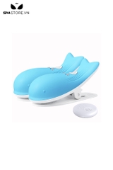 SMT1166 - Kẹp ti hình con cá heo có 10 chế độ rung điều khiển từ xa