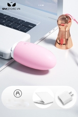 SMT1301 - Trứng rung ngụy trang quả bowling silicon dài 11.8cm