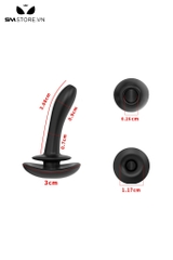 SMT2640 - Ống sounding hình hậu môn chất liệu silicon dài 4cm