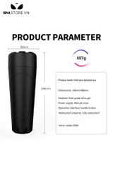 SMT2255 - Cốc thủ dâm silicon âm đạo giả dài 246mm chống nước