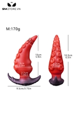 SMT2997 - Anal play đồ chơi hậu môn dáng cong có xúc tu bạch tuộc