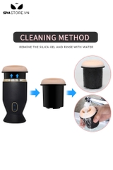 SMT1661 - Cốc thủ dâm tự động có 6 chế độ bên trong nhiều hạt nổi