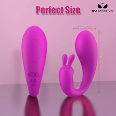 SMT2612 - Trứng rung 2 đầu tai thỏ có 9 chế độ điều khiển qua APP