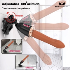 SMT1665 - Máy làm tình tự động rung 10 tần số dài 32cm dùng sạc