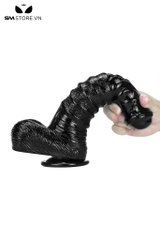 SMT2277 - Dương vật giả Châu Phi khổng lồ silicon mềm dẻo dài 25cm