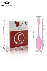 SMT2356 - Trứng rung 2 đầu điều khiển từ xa qua APP dài 22.5cm