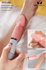 SMT113 - Lưỡi rung mini silicon dài 175mm sạc điện chống nước