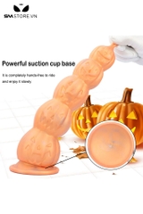 SMT1341 - Dương vật giả silicon ngụy trang quả bí ngô có 5 tầng