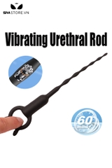 SMT2184 - Sounding silicon rung hình tai thỏ xoắn ốc dài 18.5cm