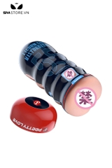 SMT302 - Âm đạo giả silicon đặc nguyên khối đàn hồi dài 179mm