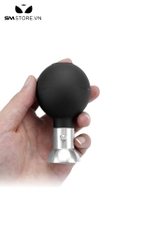 SMT687 - Hút núm vú làm bằng silicon màu đen điều khiển từ xa