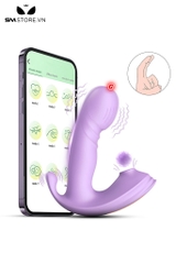 SMT2854 - Máy rung hút đầu dương vật silicon điều khiển qua APP