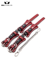 SMT1592 - Combo 7 món đồ cố định tư thế chất liệu giả da PU