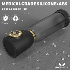 SMT1533 - Máy tập dương vật có 5 chế độ hút sạc điện dài 22cm