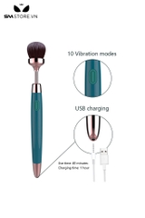 SMT1131 - Bút rung kích điện cọ trang điểm dùng sạc USB dài 205mm