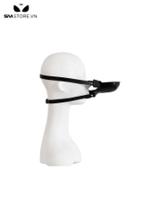 SMT227 - Đồ bịt miệng mouth gag với thiết kế phễu trước có dây đeo ở sau