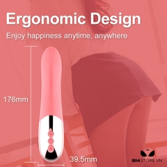 SMT1568 - Lưỡi rung 10 chế độ kèm sưởi ấm sạc điện chống nước