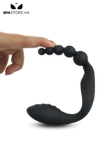 SMT1668 - Đồ chơi hậu môn silicon 2 đầu chuỗi anal beads dài 21cm