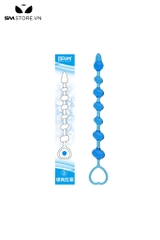 SMT881 - Anal plug hậu môn silicon dạng chuỗi ngọc trong suốt