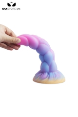 SMT1295 - Dương vật giả silicon mềm dẻo có phát sáng dài 21cm