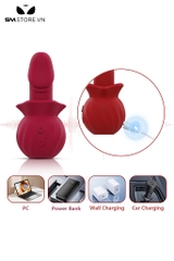 SMT2344 - Máy rung thụt đầu dương vật có 10 tần số sạc điện