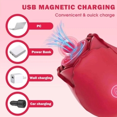 SMT1034 - Máy rung hút hoa hồng với 10 chế độ mạnh mẽ dài 62mm