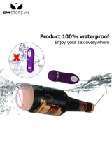 SMT1542 - Cốc thủ dâm ngụy trang chai bia có 10 tần số rung