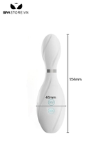 SMT527 - Máy rung âm đạo hình bowling với 10 chế độ bú dài 15.4cm
