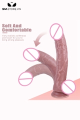 SMT2890 - Dương vật giả silicon siêu dài 29cm có đế dính tường