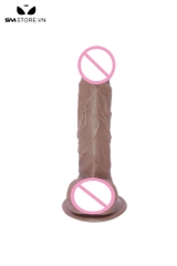 SMT2880 - Dương vật giả Châu Phi silicon dài 22cm đế dính tường