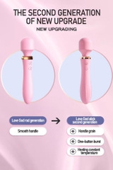 SMT918 - Chày rung silicon tạo nhiệt lên đến 42 độ dài 205mm