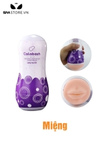 SMT1364 - Cốc thủ dâm silicon hình hậu môn âm đạo và miệng dài 18cm