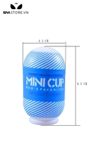 SMT580 - Cốc thủ dâm silicon mini nhỏ gọn cầm tay dài 85mm