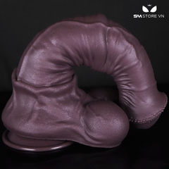 SMT2275 - Dương vật giả Châu Phi khủng lồ có bìu đế dính tường