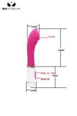 SMT2054 - Máy rung đầu dương vật silicon mềm dẻo dài 20cm