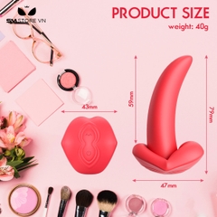 SMT1395 - Lưỡi rung điều khiển từ xa có 10 chế độ dài 79mm chống nước