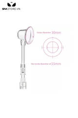 SMT692 - Hút núm vú silicon trong suốt với đường kính 30mm