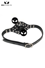 SMT1402 - Dương vật giả bịt miệng penis gag chất liệu silcon dài 20cm