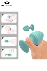 SMT1352 - Combo 3 món butt plug hậu môn silicon dành cho les