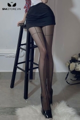 SMP142 - Quần tất da chân siêu mỏng hình chữ thập sexy quyến rũ