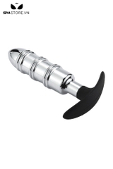 SMT1059 - Butt plug inox không gỉ cắm hậu môn dài 16cm hình viên đạn