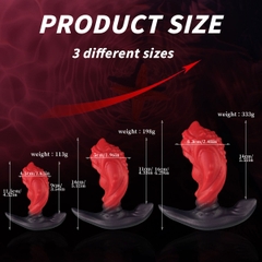 SMT2224 - Anal plug hậu môn silicon mềm dẻo có 3 kích cỡ