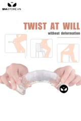 SMT840 - Dương vật giả silicon không bìu với 7 size màu trắng