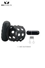 SMT2776 - Vòng rung tình yêu Prettly Love silicon kèm bi dài 46mm