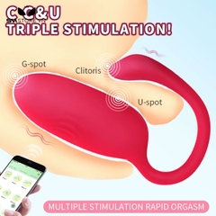 SMT1314 - Trứng rung silicon điều khiển từ xa ngụy trang con thiên nga