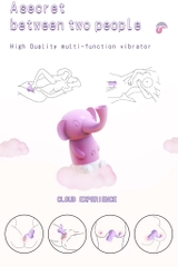 SMT2734 - Máy hút liếm âm đạo hình con voi có vòi xoay 360 độ dài 9.5cm