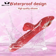 SMT490 - Dương vật giả rung thụt ngoáy kích thích hạt le